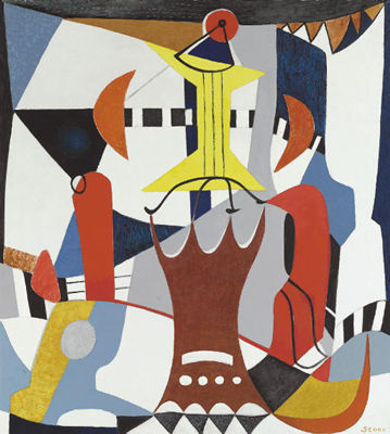 ABSTRACTIONS by Louis K Stone - Auction record, sale price, and art valuation. Compare with similar artists and explore comparable artworks.