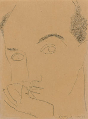 Portrait of Isamu Noguchi: Self-portrait