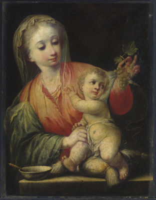 Sample artwork by Andrea Celesti (1637 - 1706), known for venetian baroque religious compositions with dramatic lighting and vivid color - View similar artists and auction records