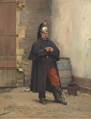 A GUARD'S REST