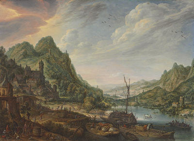 A view of the Rhine by Herman (The Younger II) Saftleven - Auction record, sale price, and art valuation. Compare with similar artists and explore comparable artworks.