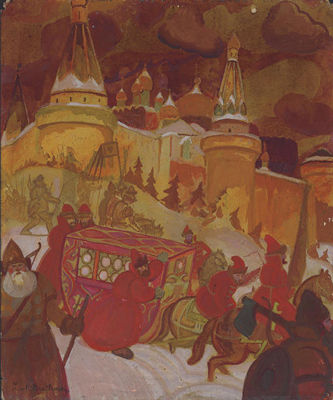 Troop procession by Leonid Mikhailovich Brailovsky - Auction record, sale price, and art valuation. Compare with similar artists and explore comparable artworks.