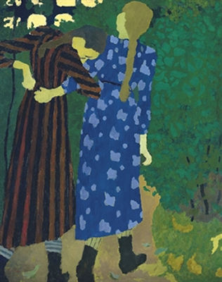 FILLETTES SE PROMENANT by Edouard (Jean-Édouard) Vuillard - Auction record, sale price, and art valuation. Compare with similar artists and explore comparable artworks.