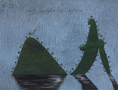Isla siempre en espera by Jose Bedia Valdes - Auction record, sale price, and art valuation. Compare with similar artists and explore comparable artworks.