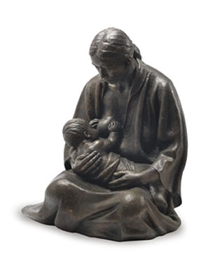 Sample artwork by Felipe Castaneda (Born 1933), known for figural sculpture - View similar artists and auction records