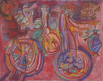 Bicicletas en rojo by Juan Francisco Rodriguez Soriano - Auction record, sale price, and art valuation. Compare with similar artists and explore comparable artworks.