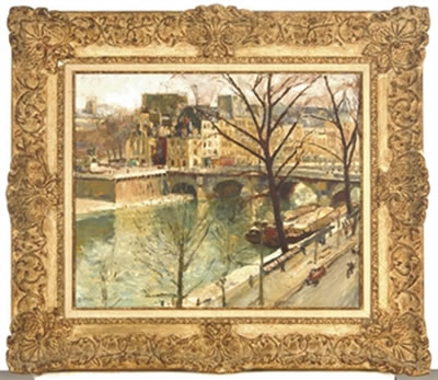 VIEW OF THE ILLE DE LA CITE, PARIS