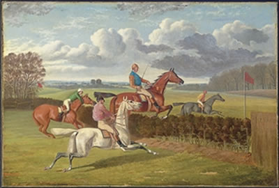 THE FIRST FENCE; AND THE LAST FENCE ( A PAIR)