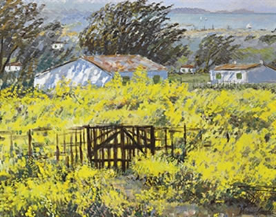 Landscape with Yellow Hedge, Santa Margherita