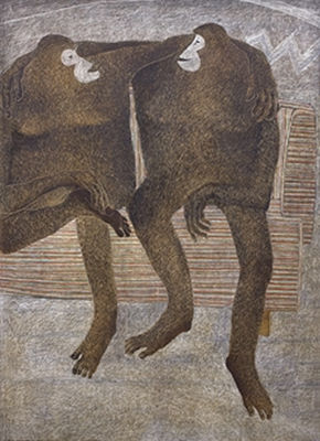 The Same Old Story II by Rameshwar Broota - Auction record, sale price, and art valuation. Compare with similar artists and explore comparable artworks.