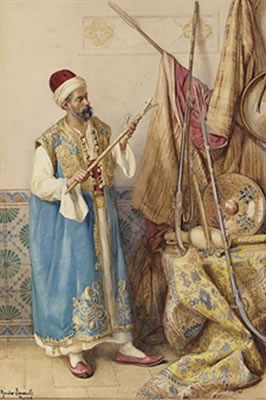In the Armory by Amedeo Simonetti - Auction record, sale price, and art valuation. Compare with similar artists and explore comparable artworks.