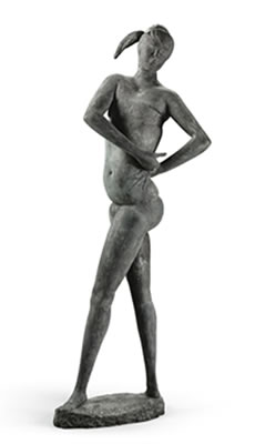 Sample artwork by Emilio Greco (1913 - 1995), known for sculpture, studies for sculpture - View similar artists and auction records