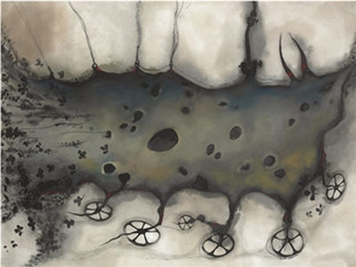 Toro volador by Angel Acosta Leon - Auction record, sale price, and art valuation. Compare with similar artists and explore comparable artworks.