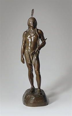 "Massasoit" by Cyrus Dallin - Auction record, sale price, and art valuation. Compare with similar artists and explore comparable artworks.
