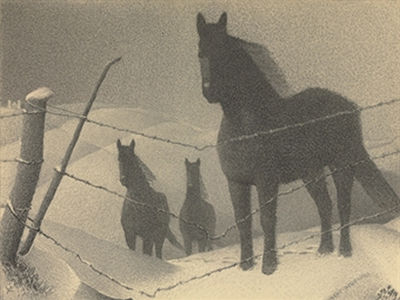 Study for "February"