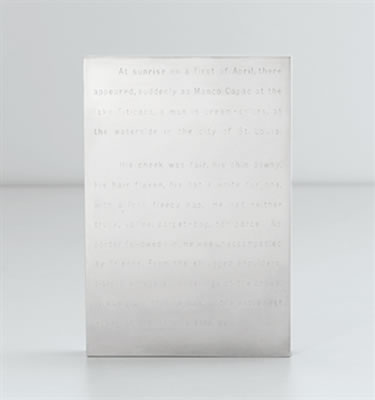 MELVILLE by Walter De Maria - Auction record, sale price, and art valuation. Compare with similar artists and explore comparable artworks.