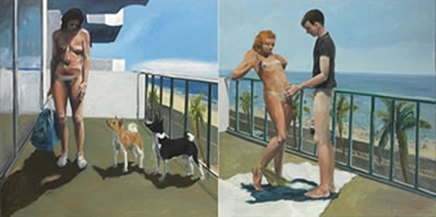 DOG DAYS (DIPTYCH)