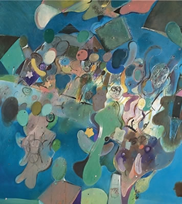 Sample artwork by Roger Von Gunten (Born 1933), known for painting - View similar artists and auction records
