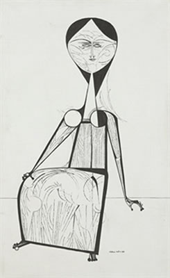 Sitting Woman