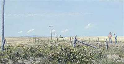 Prairie Crossroad
