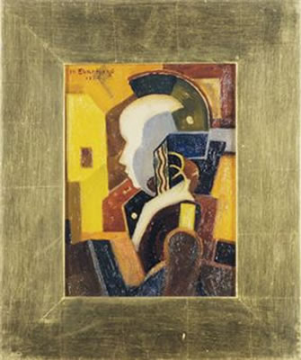 Sample artwork by Heinrich Eberhard (1884 - 1973), known for painting studied at the stuttgart academy under poetzelberger, landenberger and hölzel. - View similar artists and auction records