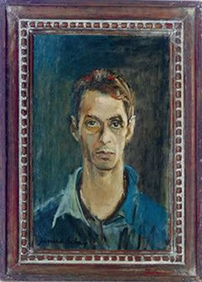 Portrait of James Lechay: Self-Portrait of the Artist
