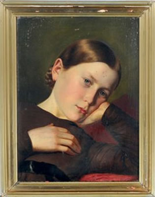 Sample artwork by Oskar Pletsch (1830 - 1888), known for painting - View similar artists and auction records