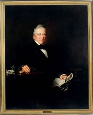 Portrait of General Cadwalader, seated at a table