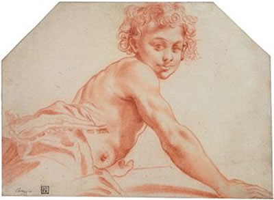 A seated male youth, his torso bare by Pietro Faccini - Auction record, sale price, and art valuation. Compare with similar artists and explore comparable artworks.