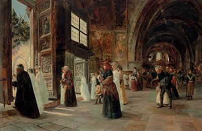 After the wedding ceremony