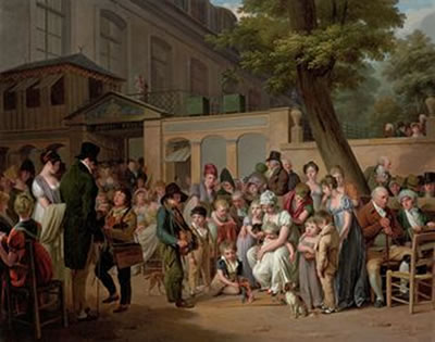 Sample artwork by Louis Leopold Boilly (1761 - 1845), known for small scale portrait and genre painting - View similar artists and auction records