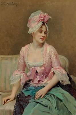 Portrait of Aline Mason by Raimundo De Madrazo Y Garreta - Auction record, sale price, and art valuation. Compare with similar artists and explore comparable artworks.