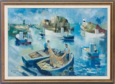 Le Port à St. Guenolé