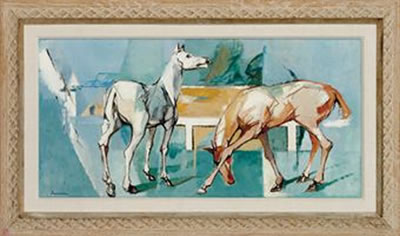 Two horses