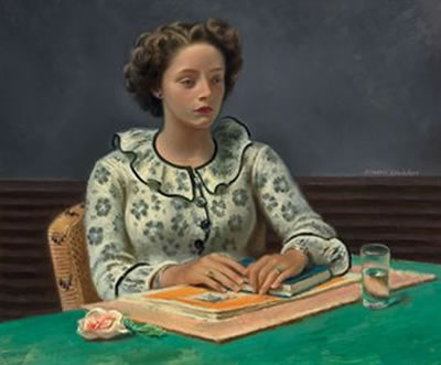 Sample artwork by Eugene Edward Speicher (1883 - 1962), known for portrait, landscape and still life painting - View similar artists and auction records