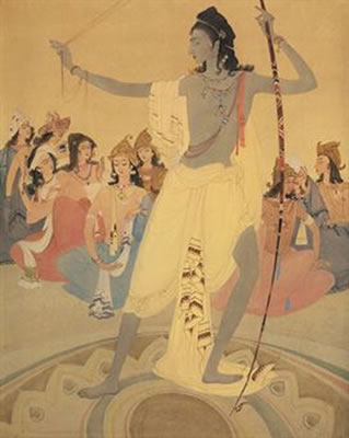 Arjuna as a Victor