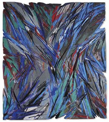 Untitled: Two Parts by Charles Arthur (Chuck) Arnoldi - Auction record, sale price, and art valuation. Compare with similar artists and explore comparable artworks.