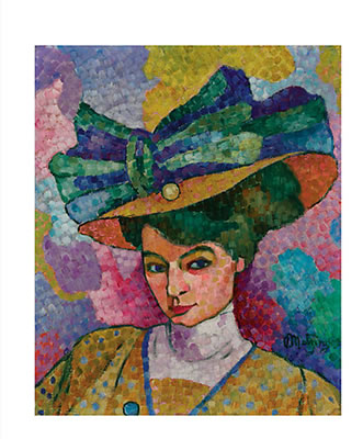 Femme au chapeau