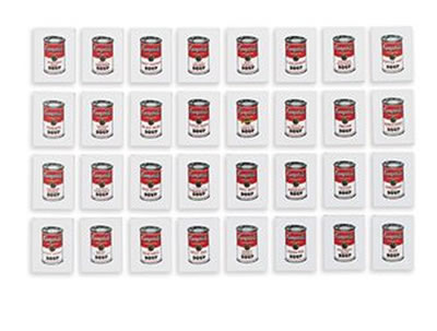"Andy Warhol, '32 Cans of Campbell's Soup,' 1962"