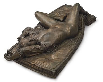 Woman on Mattress