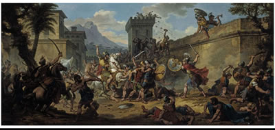 Alexander the Great's conquest in northwestern India