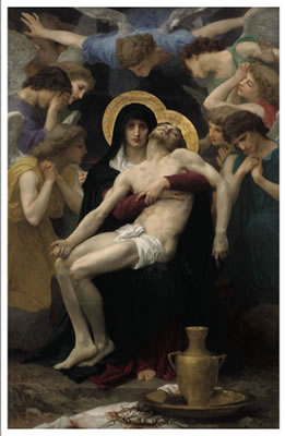 Pietà by William Adolphe Bouguereau - Auction record, sale price, and art valuation. Compare with similar artists and explore comparable artworks.