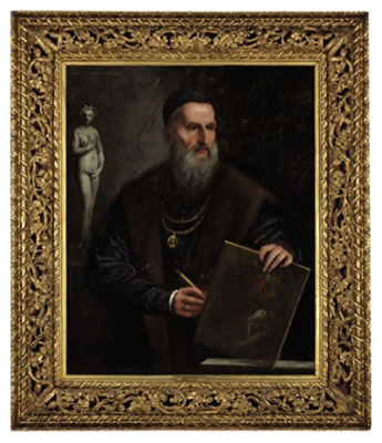 Portrait of Pietro della Vecchia: Imaginary Self-Portrait of Titian
