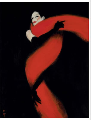 LA FEMME EN NOIR, CIRCA 1980 by Rene Gruau - Auction record, sale price, and art valuation. Compare with similar artists and explore comparable artworks.