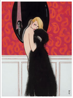 Woman with a Fur