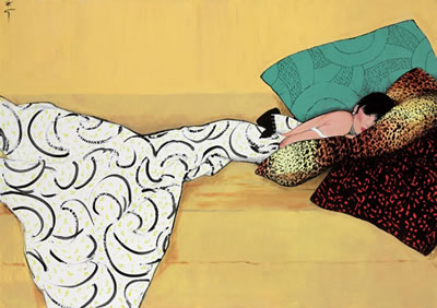 Reverie by Rene Gruau - Auction record, sale price, and art valuation. Compare with similar artists and explore comparable artworks.