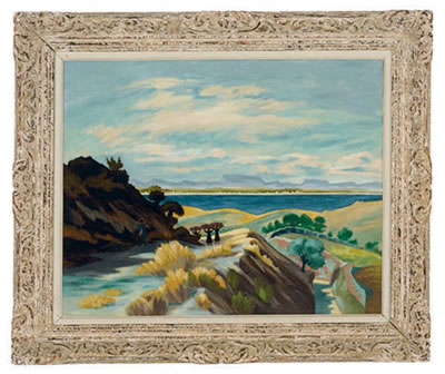 Sample artwork by Henri Verge-Sarrat (1880 - 1966), known for land-and seascape paintings - View similar artists and auction records