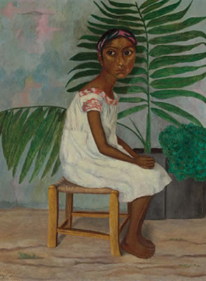 La niña de las palmas