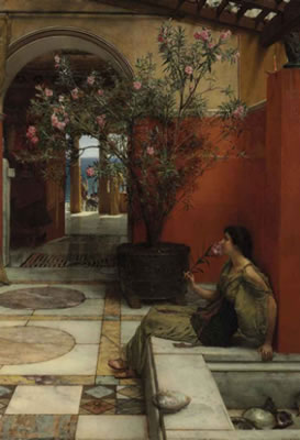 Sample artwork by Lady Laura Alma-Tadema (1852 - 1909), known for still-life, genre painting - View similar artists and auction records