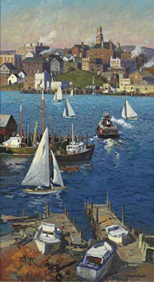 Windy Day, Gloucester